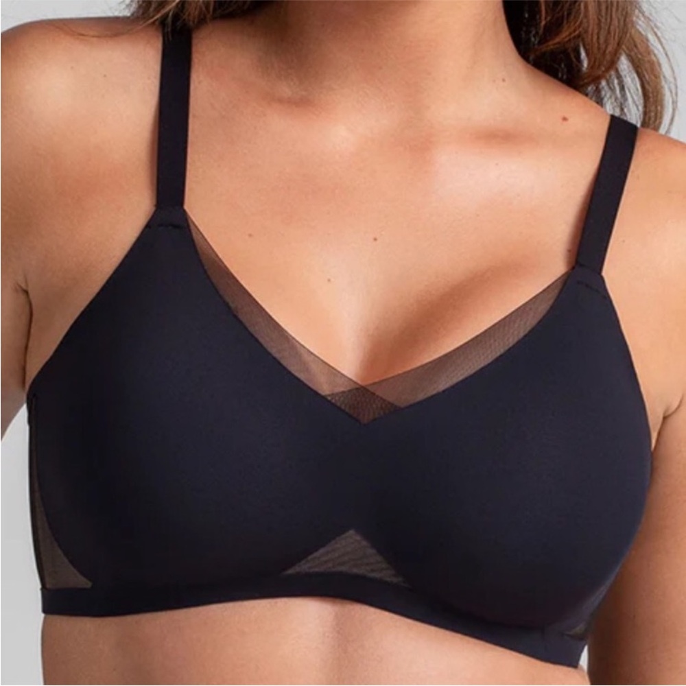 Honeylove CrossOver Bra Black L
